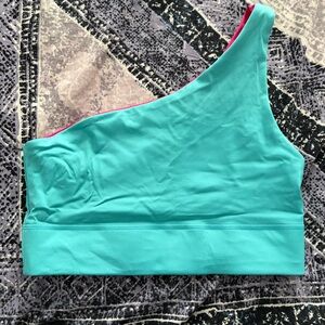 Fabletics Harlow One Shoulder Reversible Sports Bra